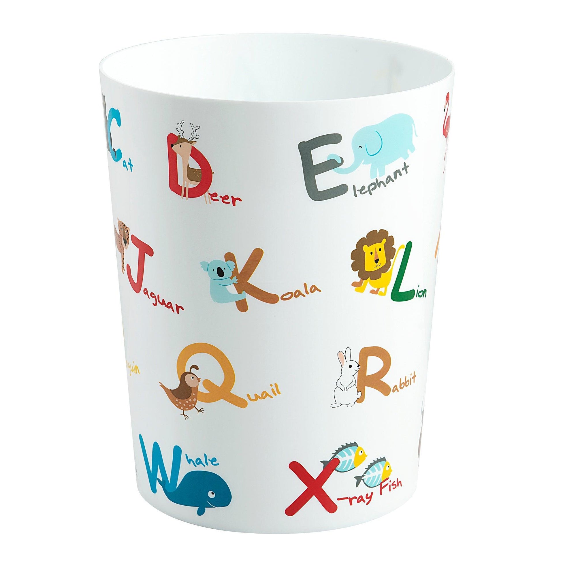 Animal Alphabet Wastebasket - Allure Home Creation