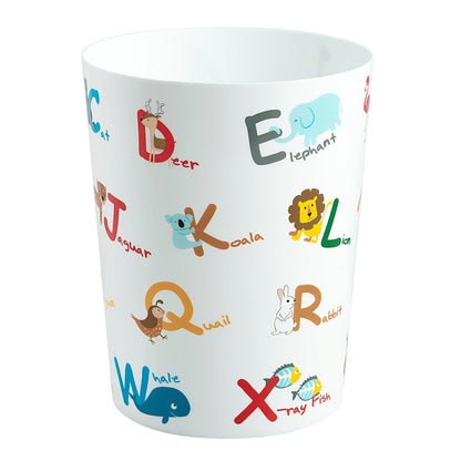 Animal Alphabet Wastebasket - Allure Home Creation