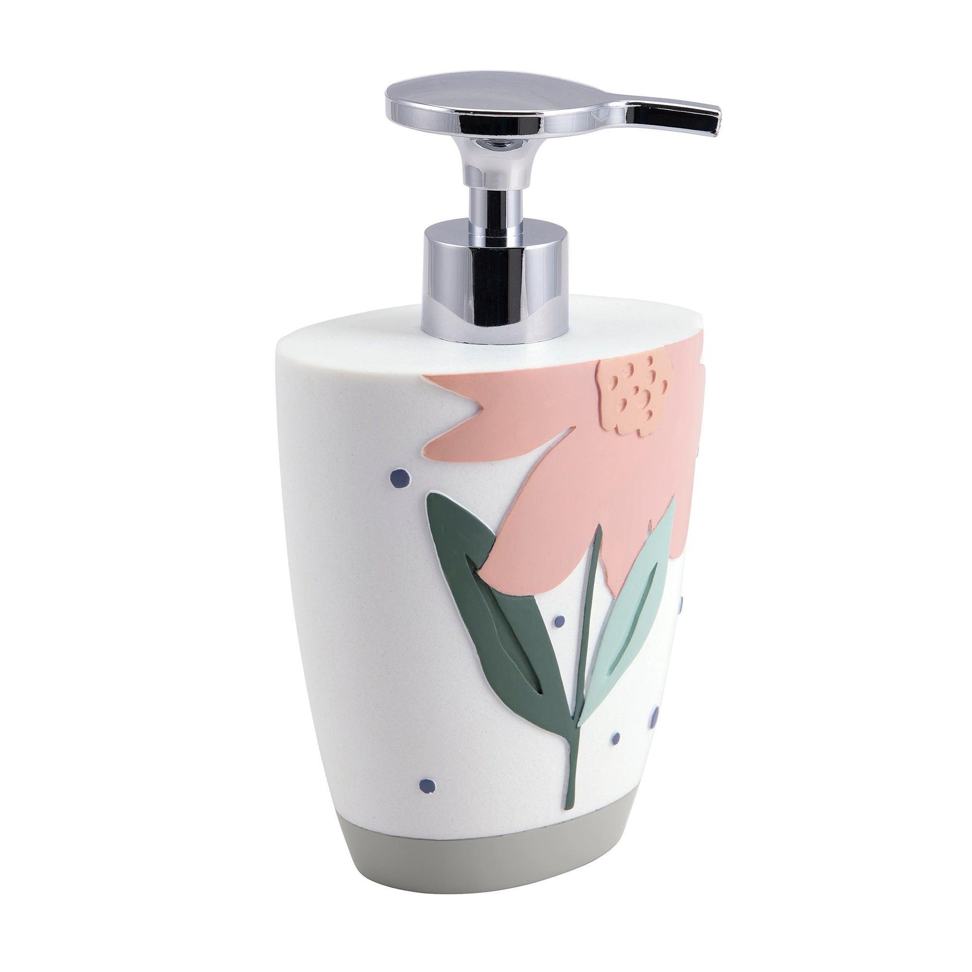 Summer Flower 4-Piece Bathroom Accessory Set - Allure Home Creation