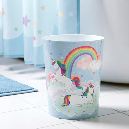 Unicorn & Rainbow Wastebasket - Allure Home Creation