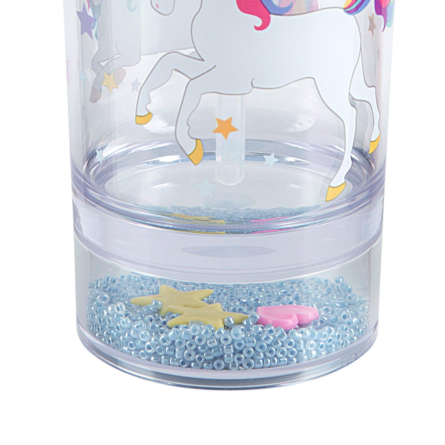 Unicorn & Rainbow 4-Piece Bathroom Accessory Set - Allure Home Creation