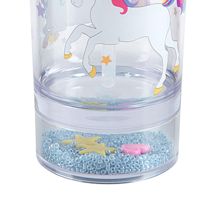 Unicorn & Rainbow 4-Piece Bathroom Accessory Set - Allure Home Creation