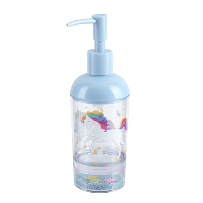 Unicorn & Rainbow 4-Piece Bathroom Accessory Set - Allure Home Creation