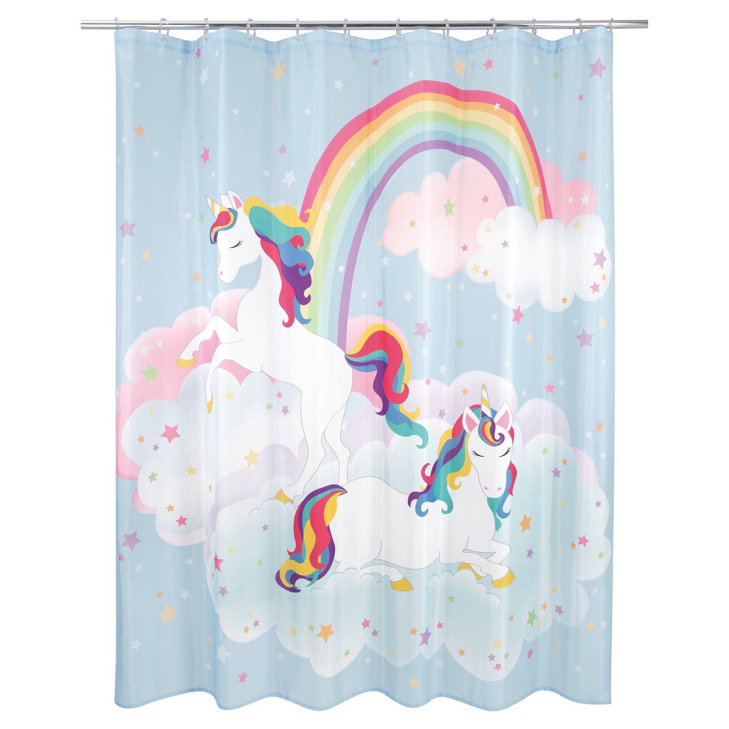 Unicorn & Rainbow Shower Curtain - Allure Home Creation