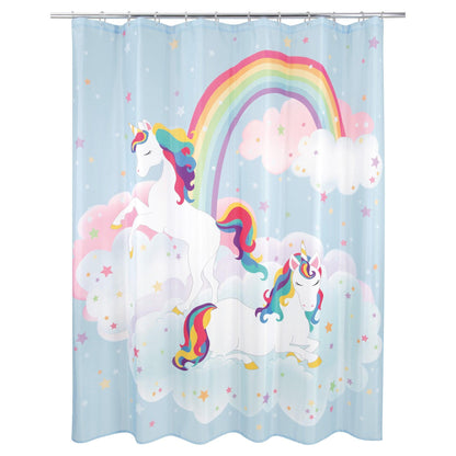 Unicorn & Rainbow Shower Curtain - Allure Home Creation