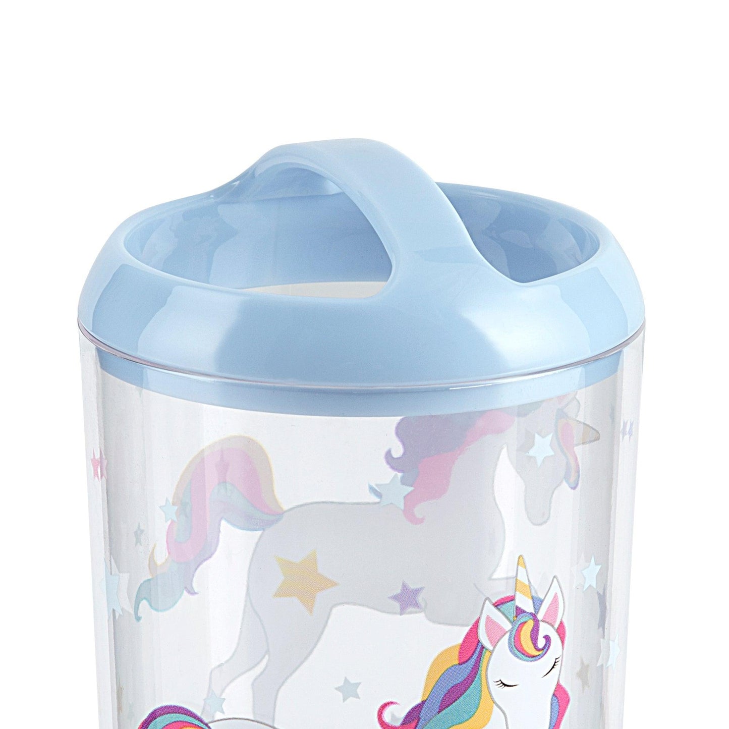 Unicorn & Rainbow 4-Piece Bathroom Accessory Set - Allure Home Creation