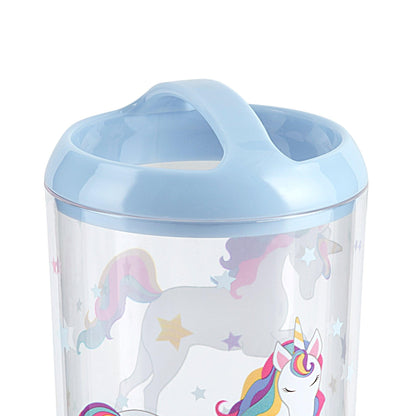 Unicorn & Rainbow 4-Piece Bathroom Accessory Set - Allure Home Creation