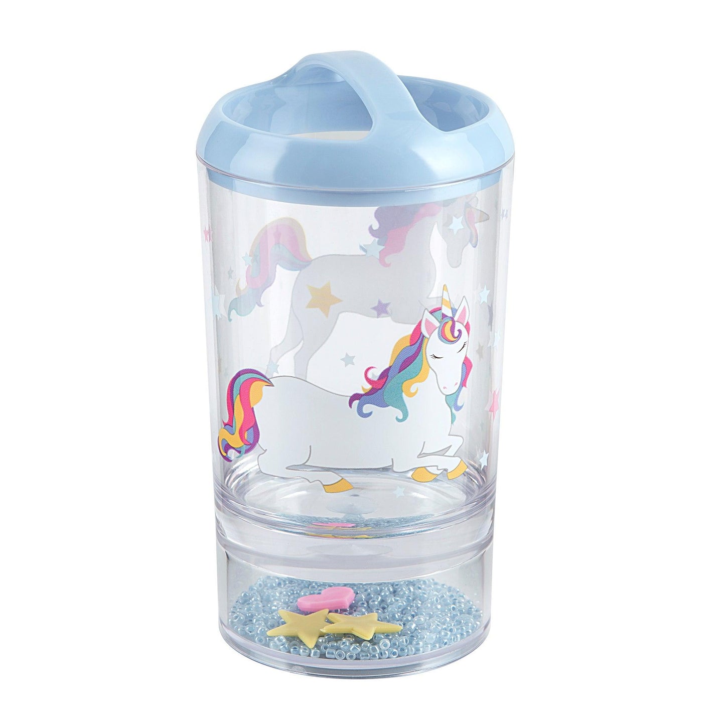 Unicorn & Rainbow 4-Piece Bathroom Accessory Set - Allure Home Creation