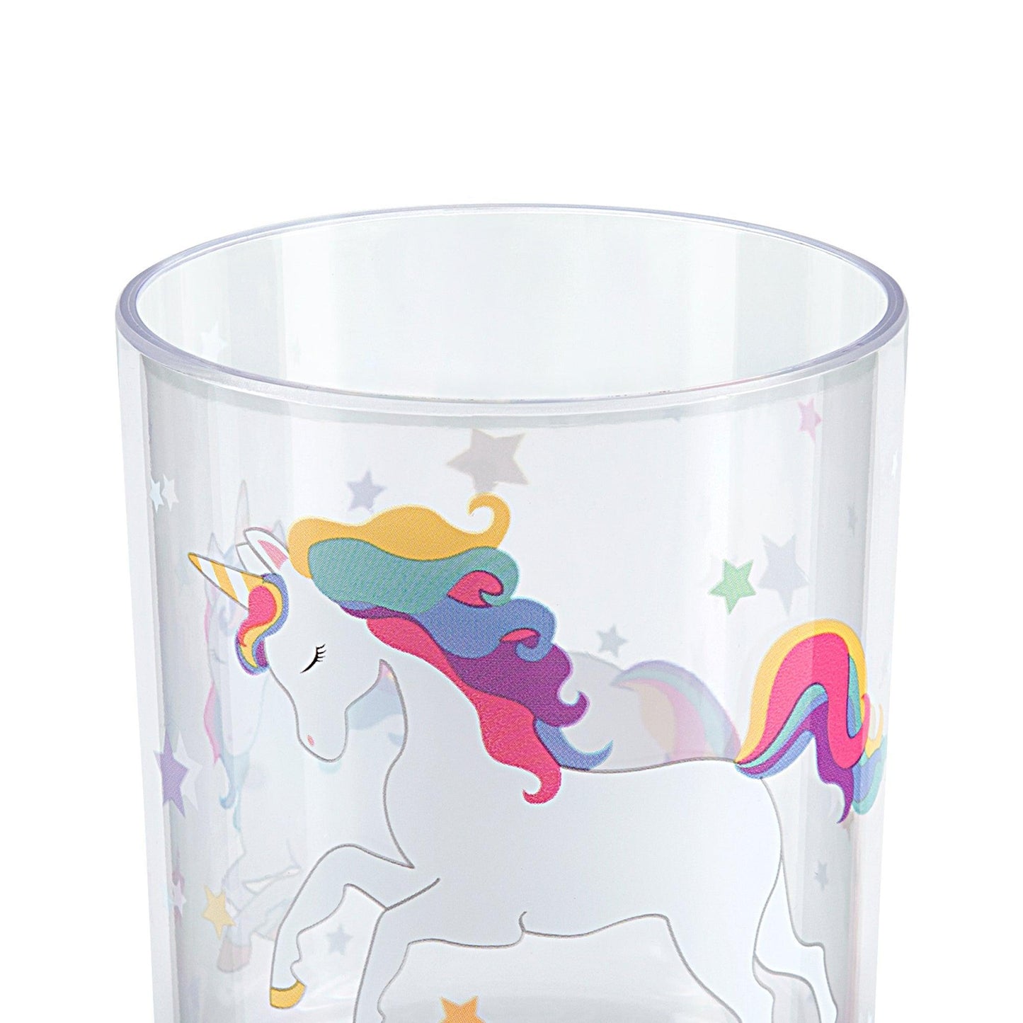 Unicorn & Rainbow 4-Piece Bathroom Accessory Set - Allure Home Creation