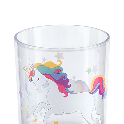 Unicorn & Rainbow 4-Piece Bathroom Accessory Set - Allure Home Creation