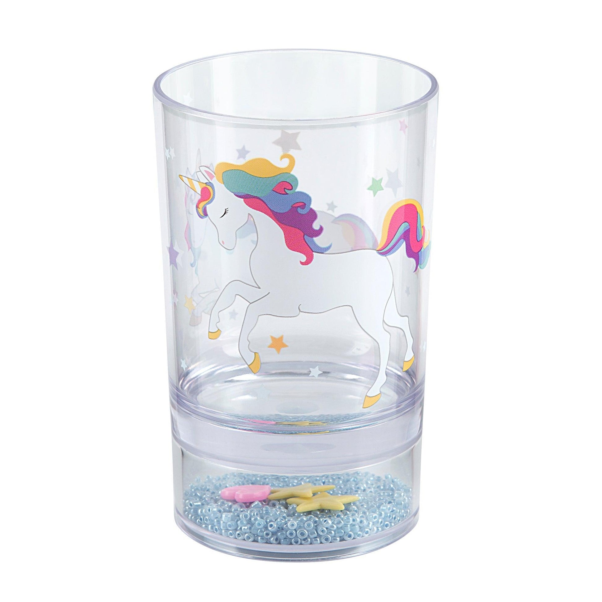 Unicorn & Rainbow 4-Piece Bathroom Accessory Set - Allure Home Creation